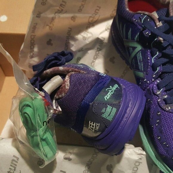 DISNEY NEW BALANCE RunDISNEY HAUNTED MANSION PURPLE VAZEE PACE V2 RUNNING SHOES - Picture 3 of 6